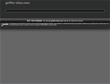 Tablet Screenshot of griffin-vites.com